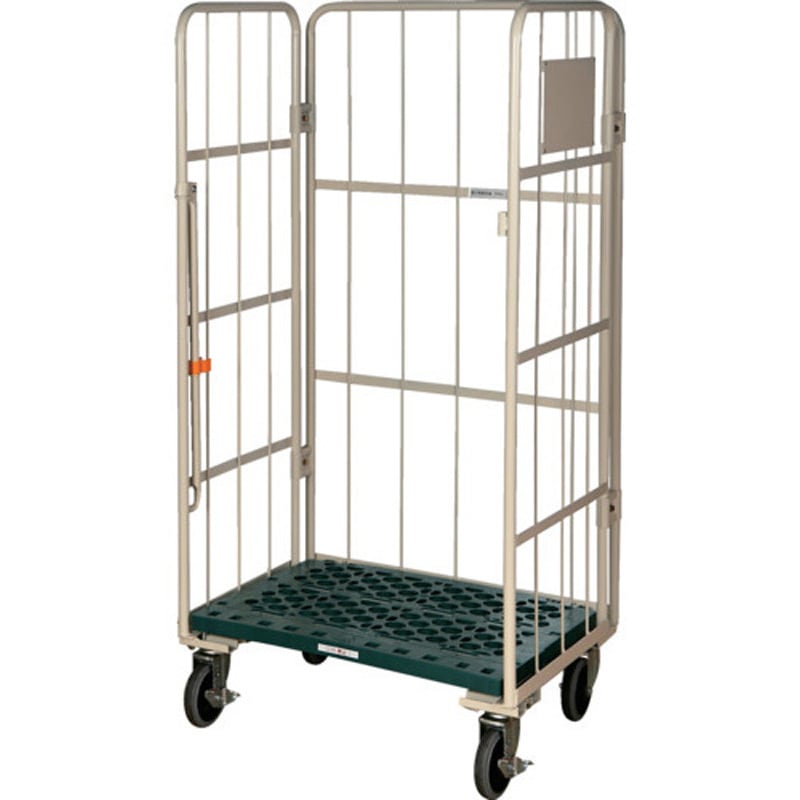 THT-XJ658517C ハイテナーエコノミー TRUSCO キャスター径150mm高さ216mm 1台 THT-XJ658517C