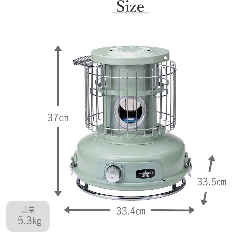 SAG-BF02C(G) ストーブ ポータブルガスストーブ 1台 Aladdin 【通販