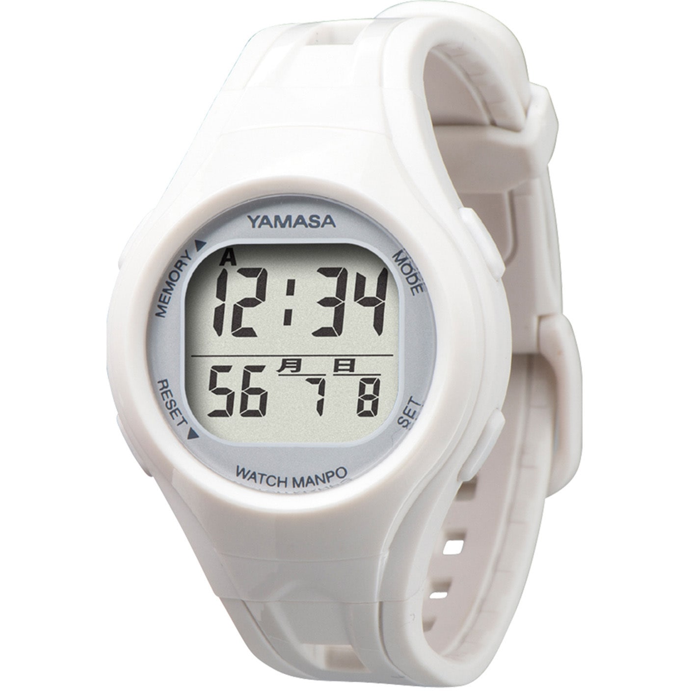 TM-400(W/S) ウォッチ万歩計 腕時計タイプの万歩計 1個 山佐時計計器