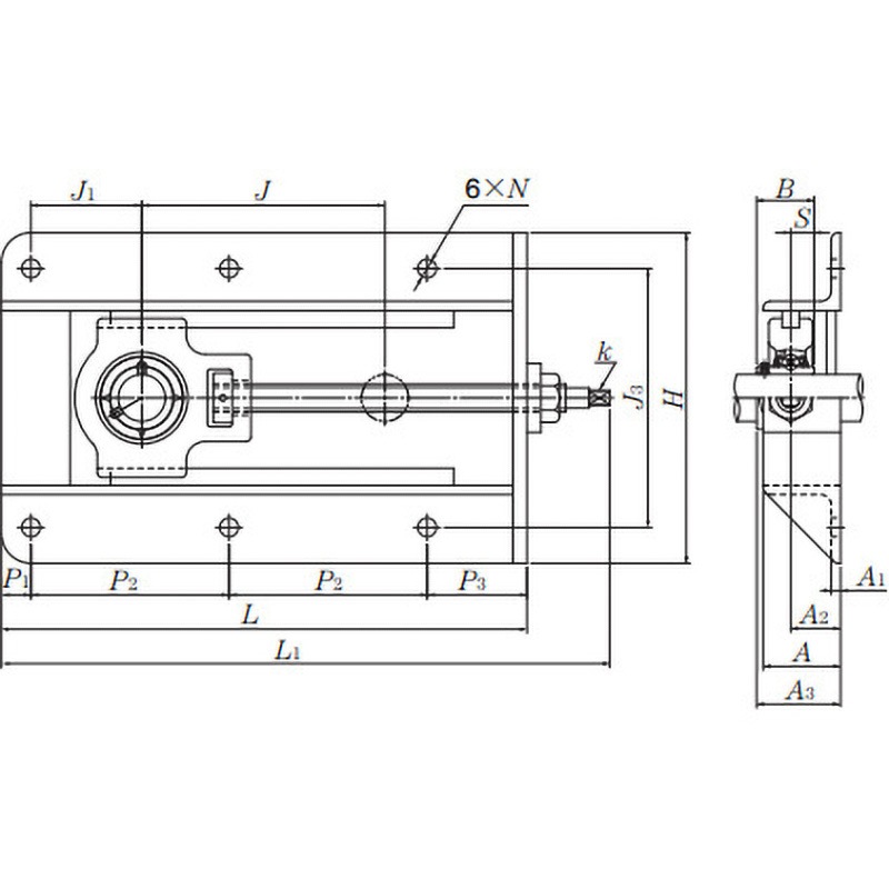 UCT213-30D1 テークアップ形ユニット給油式 1個 NTN(エヌティーエヌ) 【通販モノタロウ】