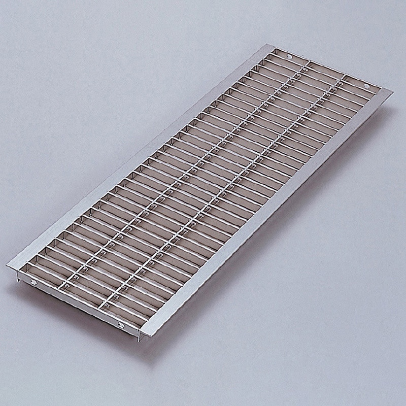 KNSU-T-2-P30 ステンレスグレーチング KNSU U字溝用(FBタイプ)ピッチ30mm カワグレ 荷重2t 溝幅200mm長さ994mm