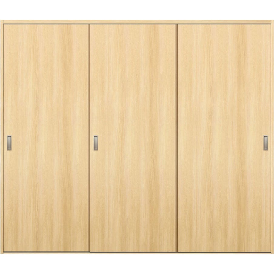 3本引き戸セット・FPドアタイプ 1セット ハイテクウッドプラス 【通販