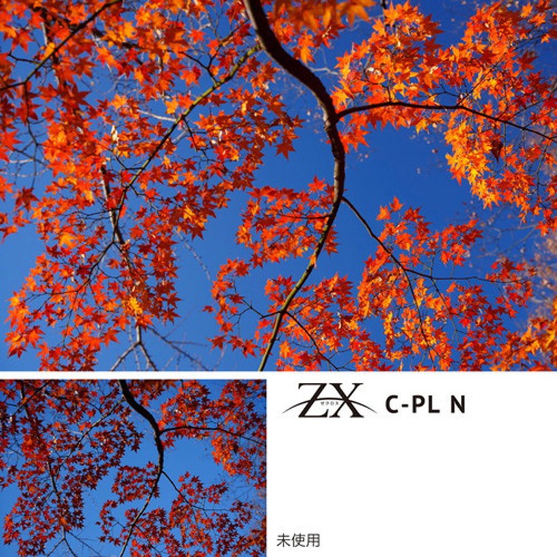 PL(円偏光)レンズフィルター ZX C-PL N(薄枠) Kenko(ケンコートキナー