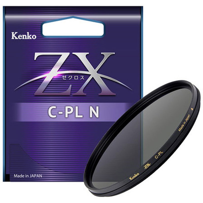 PL(円偏光)レンズフィルター ZX C-PL N(薄枠) Kenko(ケンコートキナー) フィルター直径72mm