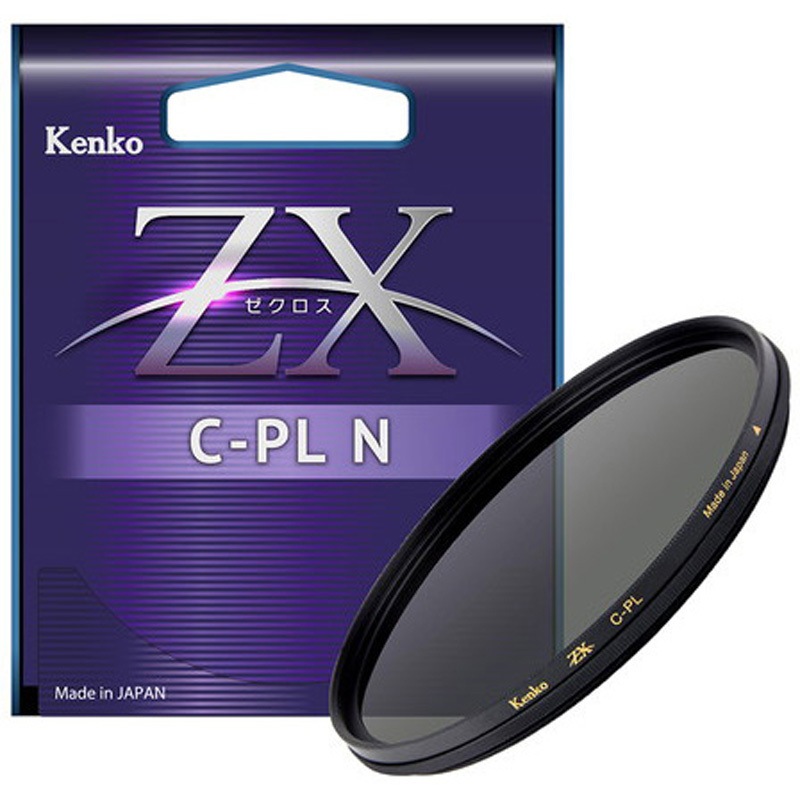 PL(円偏光)レンズフィルター ZX C-PL N(薄枠) Kenko(ケンコートキナー