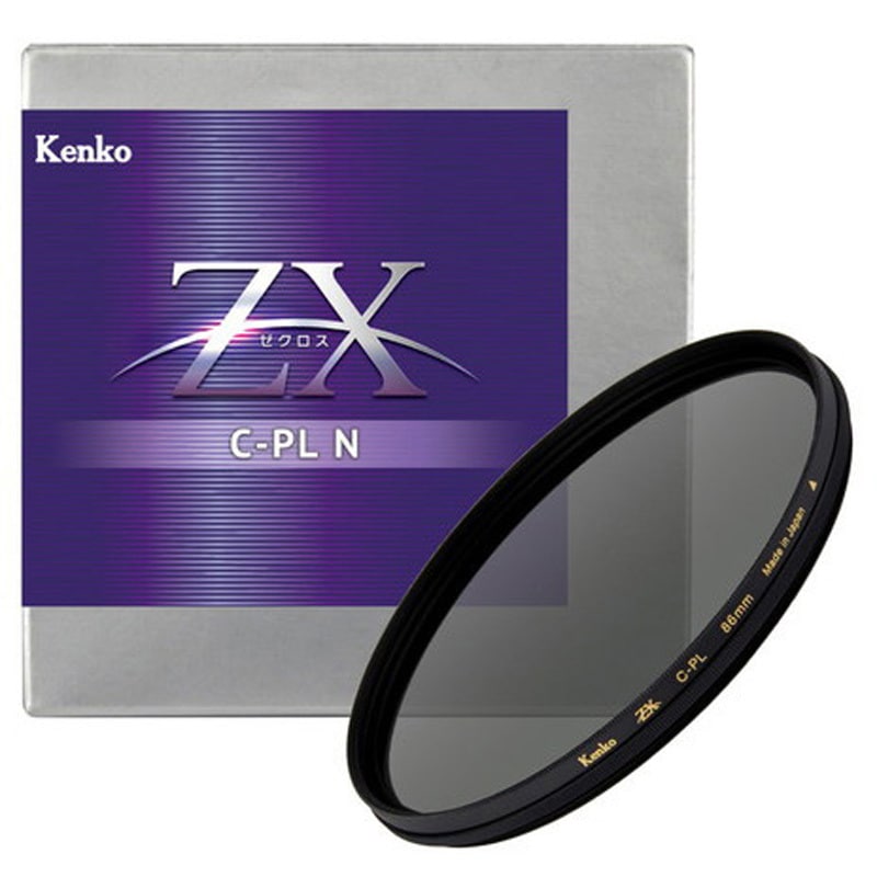 PL(円偏光)レンズフィルター ZX C-PL N(薄枠) Kenko(ケンコートキナー) フィルター直径86mm