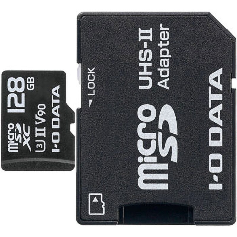 アイ・オー・データ microSDカード 128GB UHS-I(スピードクラス1