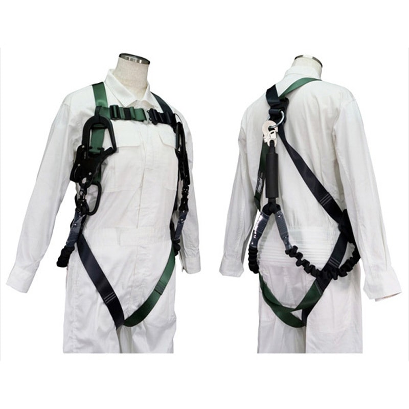 HS-50DS-B ハーネス ランヤードセット(女性専用) DENSAN(デンサン