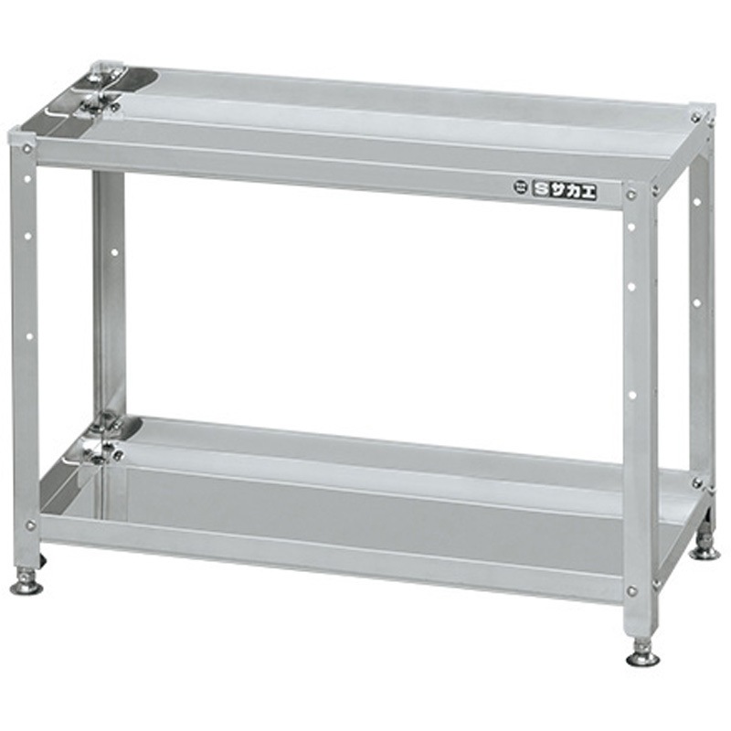 SN4-7452 ステンレススペシャルワゴン(SUS430/固定式) サカエ 間口