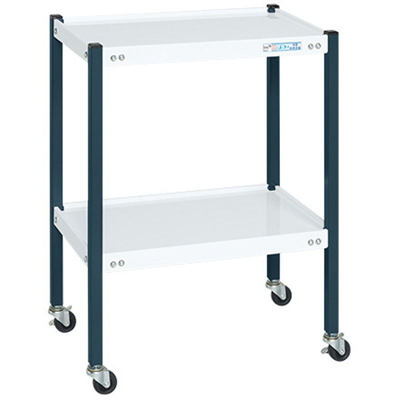 FW-5362WD フリーワゴン(ゴム車) サカエ 自在4輪キャスター 2段 奥行350mm高さ670mm  FW-5362WD