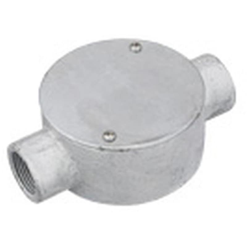 DFZ2628P 丸型露出ボックス 2方出 1個 Panasonic(パナソニック