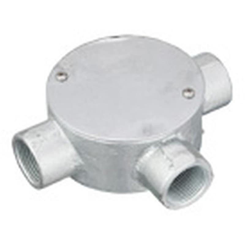 DFZ2716P 丸型露出ボックス 3方出 1個 Panasonic(パナソニック