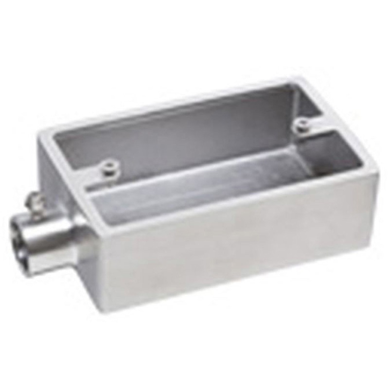 DSSJ7019 ステンレスねじなし露出スイッチボックス 1コ用1方出 1個