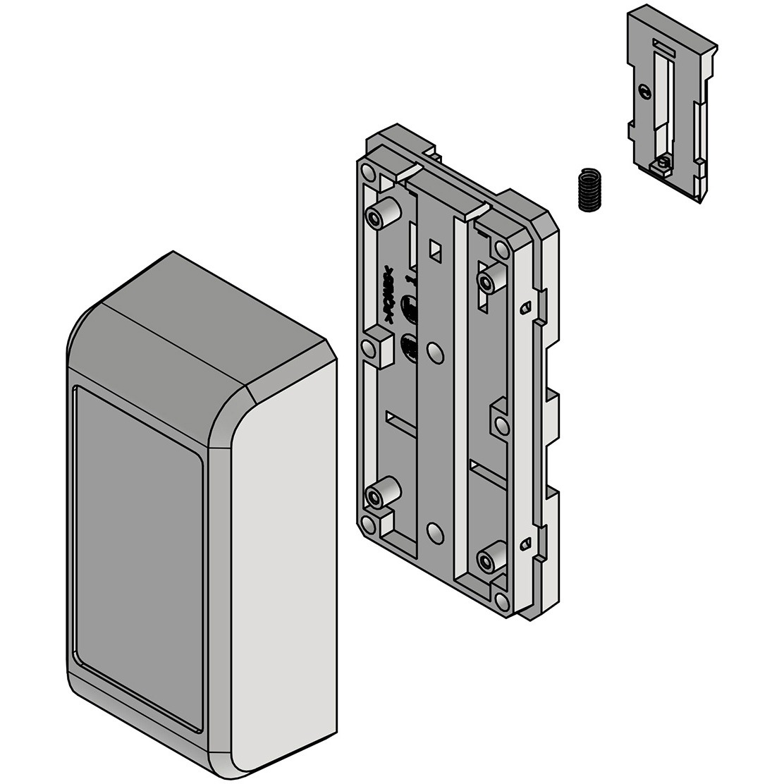 DRC4-4-9W DINレールケース DRCシリーズ タカチ電機工業 1台 DRC4-4-9W