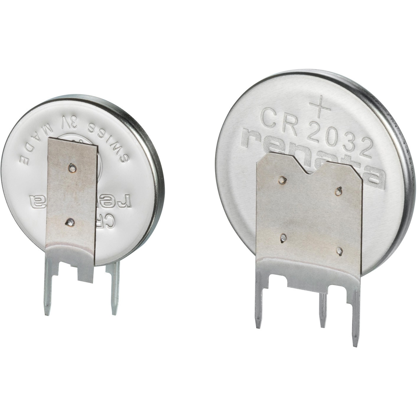 タブ付リチウムコイン電池 垂直タイプ