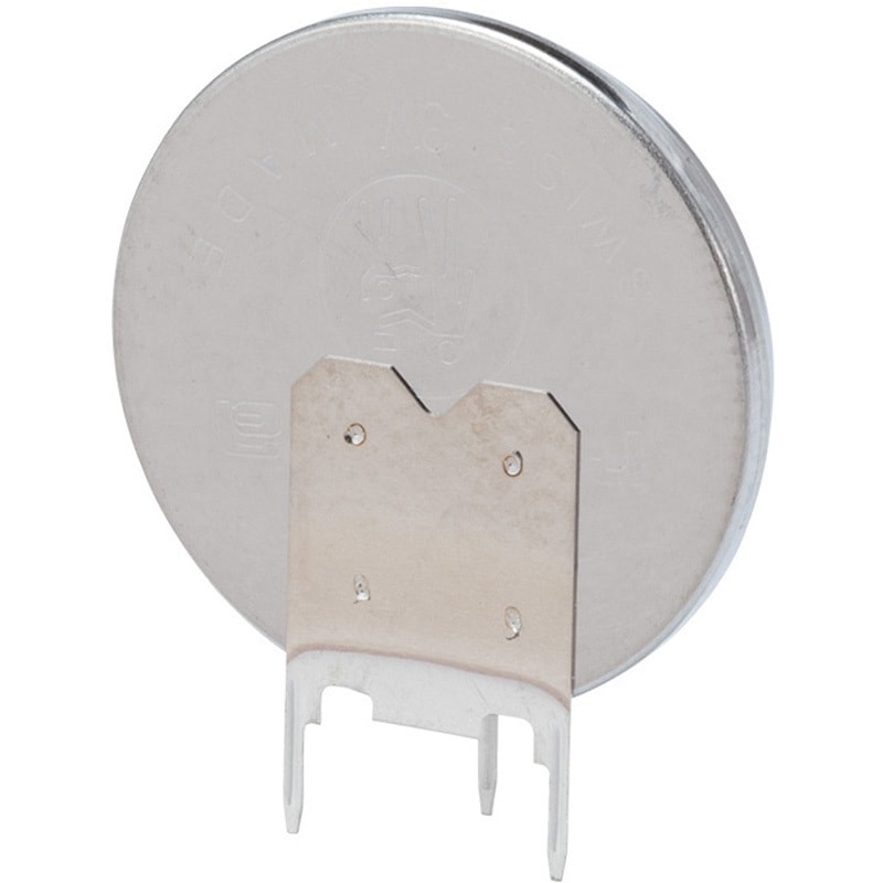 ムメイのランタン CR2450 CRV2450N タブ付リチウムコイン電池 垂直タイプ 1個 タカチ電機工業