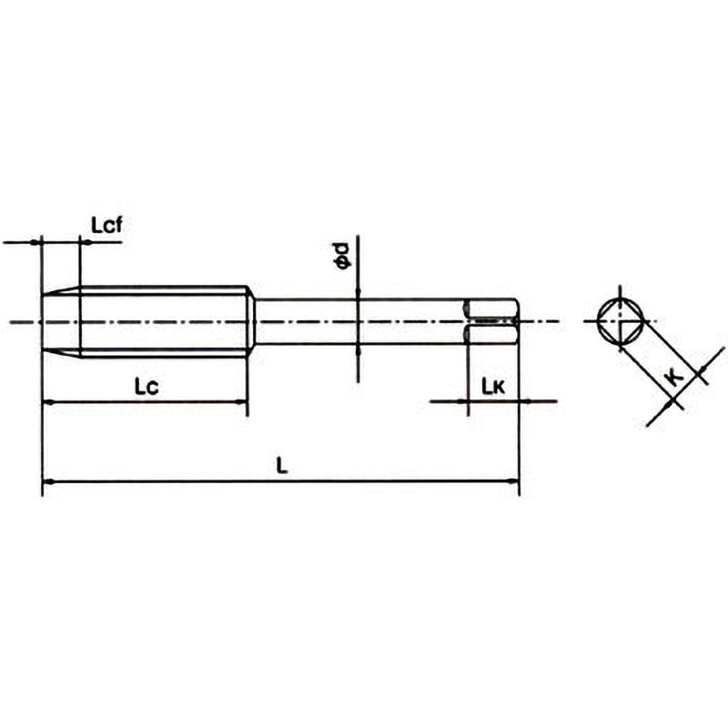 SFT-SPT 2.5P H 2 PF3/8-19 管用平行テーパスパイラルタップ(英式) SFT-SPT ねじの種類：PF(G) OSG(オーエスジー) 呼びPF3/8-19