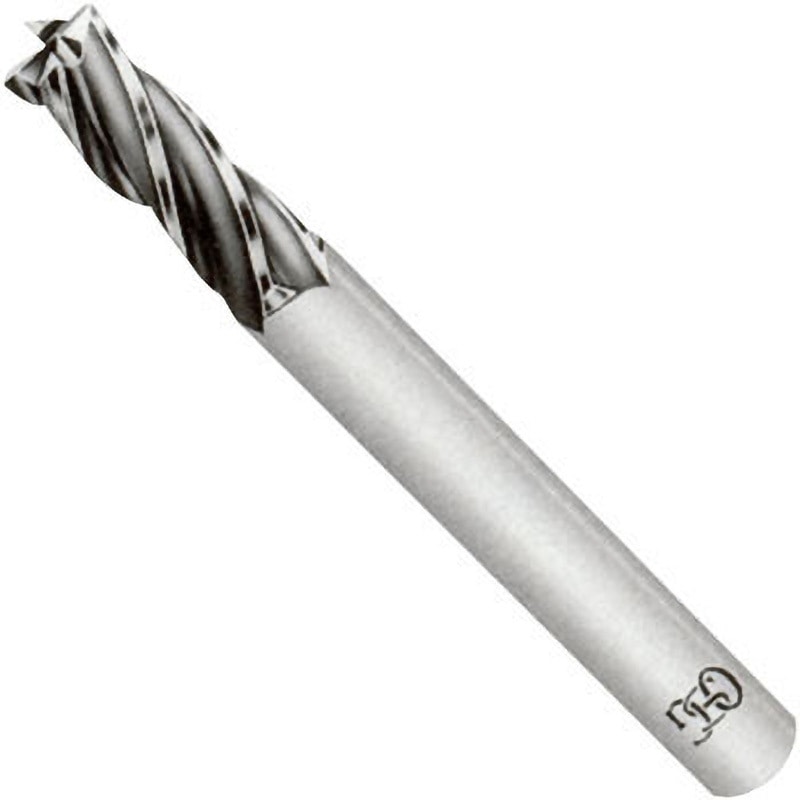 LS-EMS 22×235×45 コバルトハイススクエアエンドミル 4刃 ロングシャンク ショート LS-EMS OSG(オーエスジー) ノンコーティング 刃径22mmシャンク径20mm刃長45mm