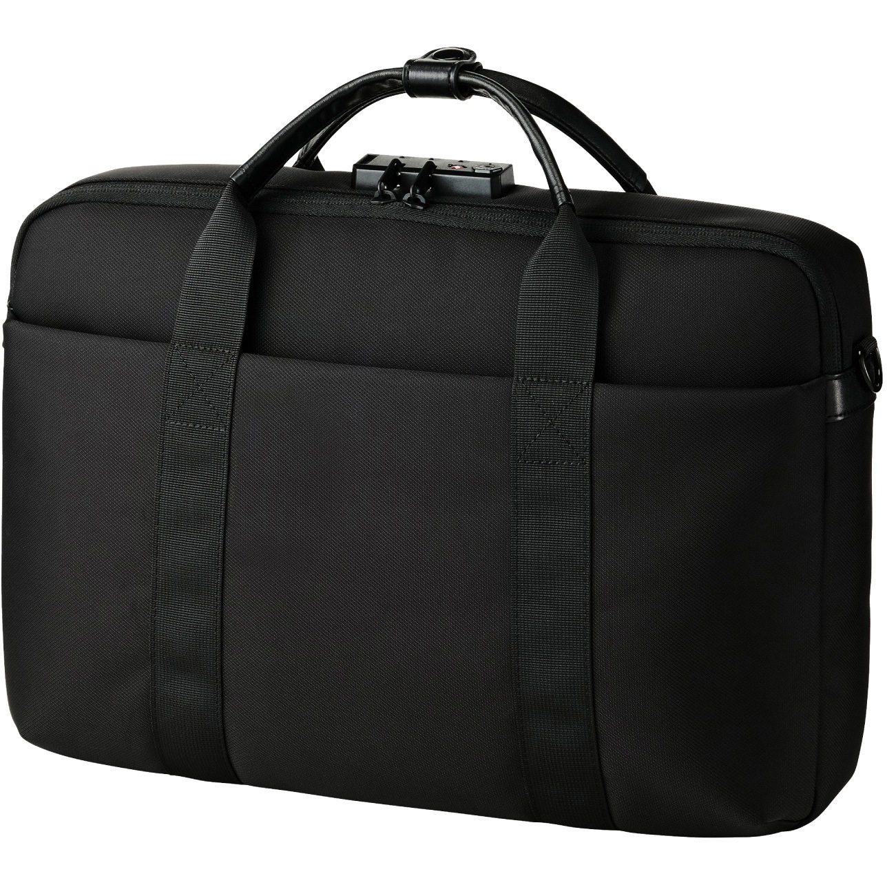 BM-CBSC01BK ビジネスバッグ 防犯 ブリーフケース 11L 2Way (手提げ/肩掛け) TSAロック(ダイヤルロック式) 14インチ収納 1個 エレコム 【通販モノタロウ】 5,164円