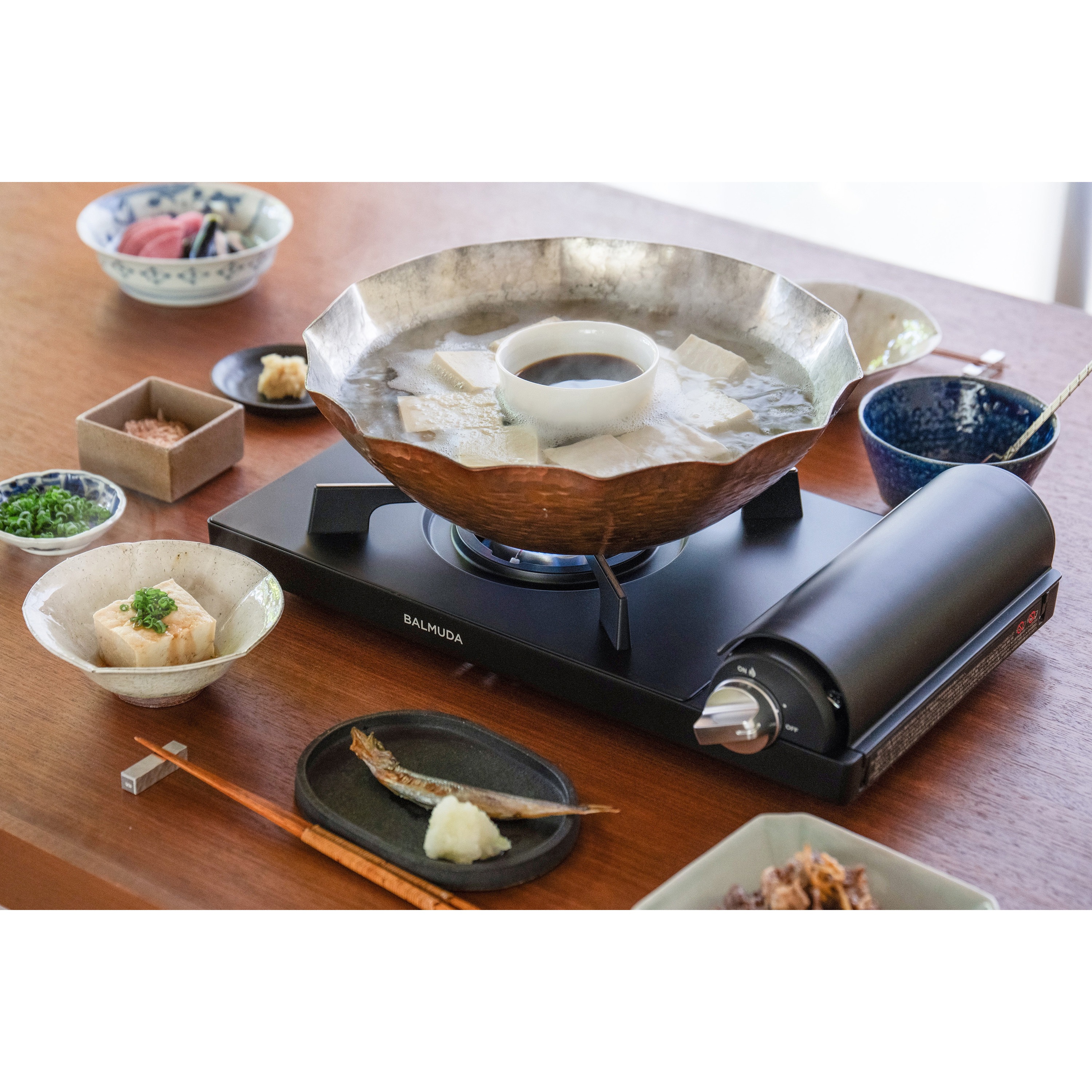 KGS01JP-BK Table Stove カセットコンロ 1台 バルミューダ 【通販