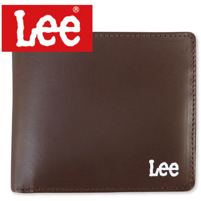 520568 Lee再生牛皮二つ折り財布 1個 FUKUTOKU(福徳産業) 【通販