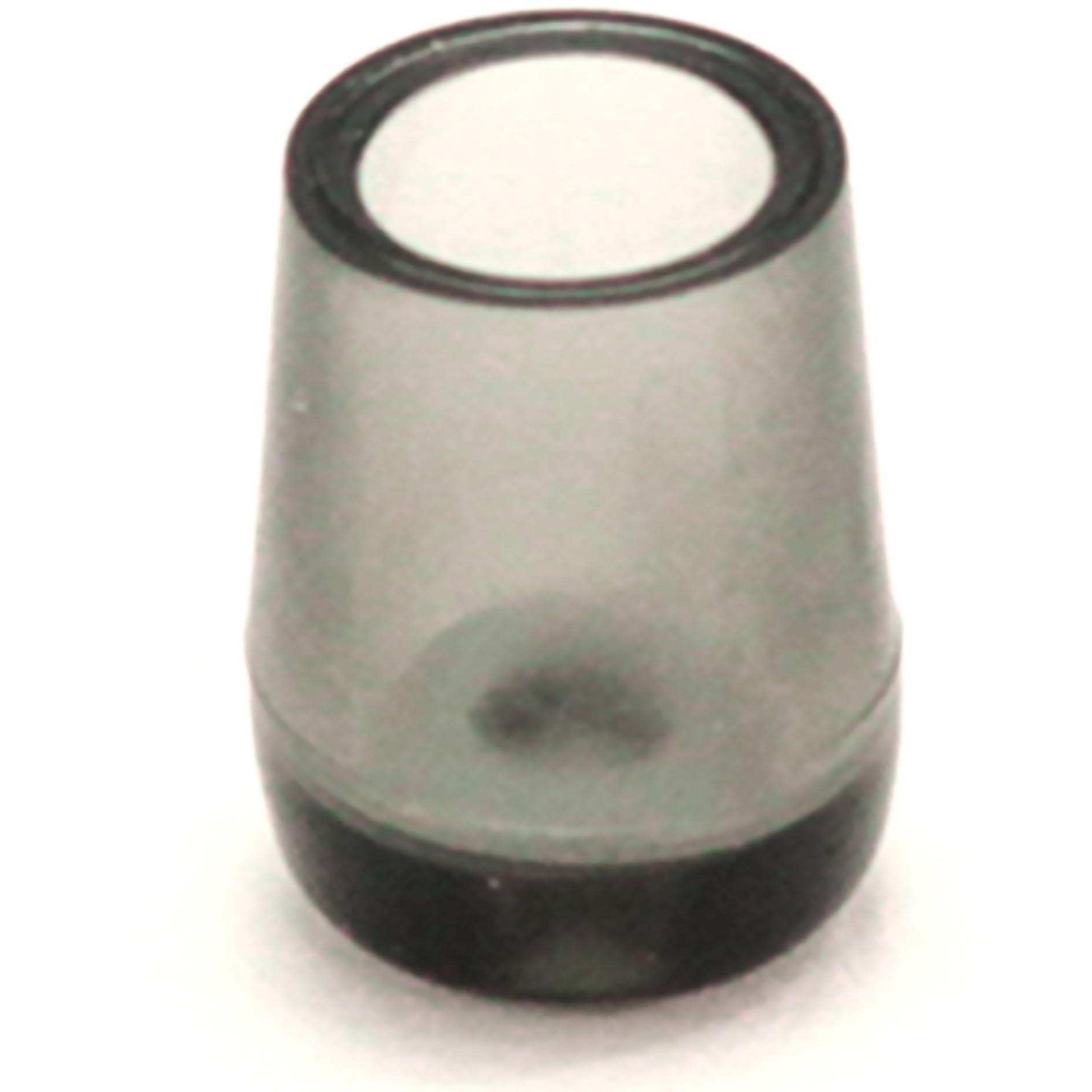 1箱200パック((4個入)×200) パイプイス用保護キャップ(サークル脚用) WAKI(和気産業) クリアーブラック色 40,937円
