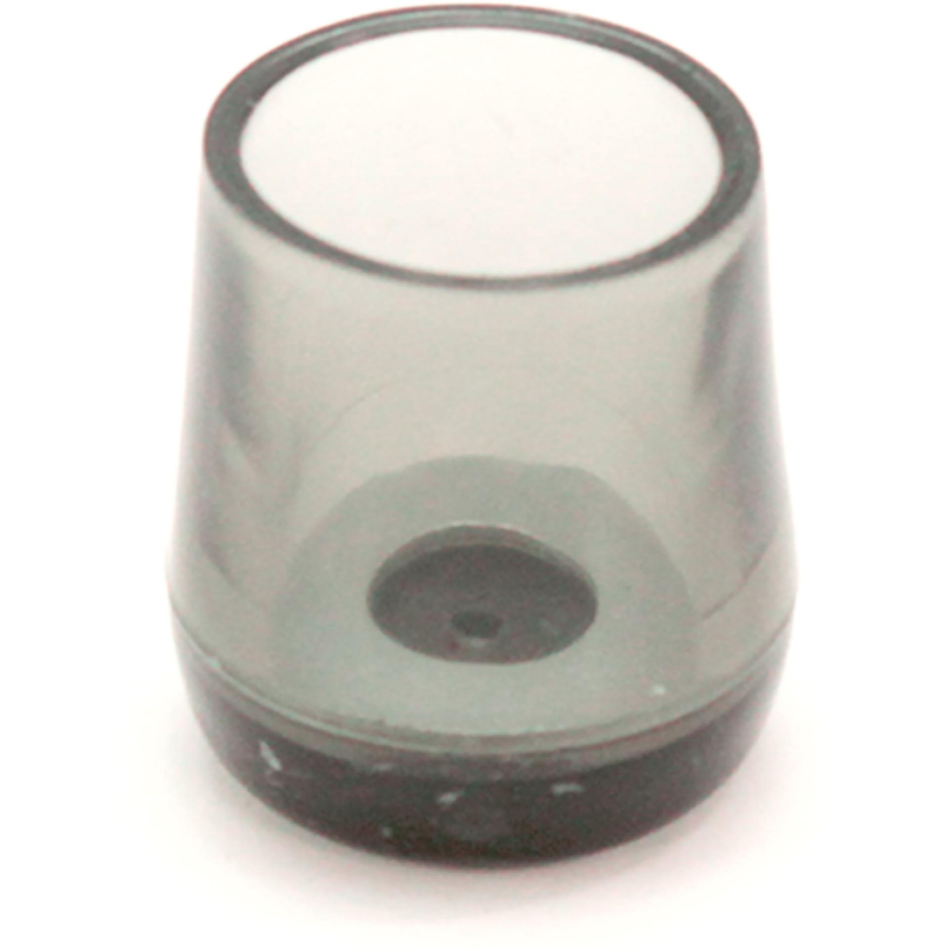 1箱200パック((4個入)×200) パイプイス用保護キャップ(サークル脚用) WAKI(和気産業) クリアーブラック色