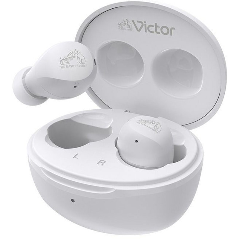 HA-A6T-W 完全ワイヤレスイヤホン HA-A6T Victor Bluetooth ホワイト色