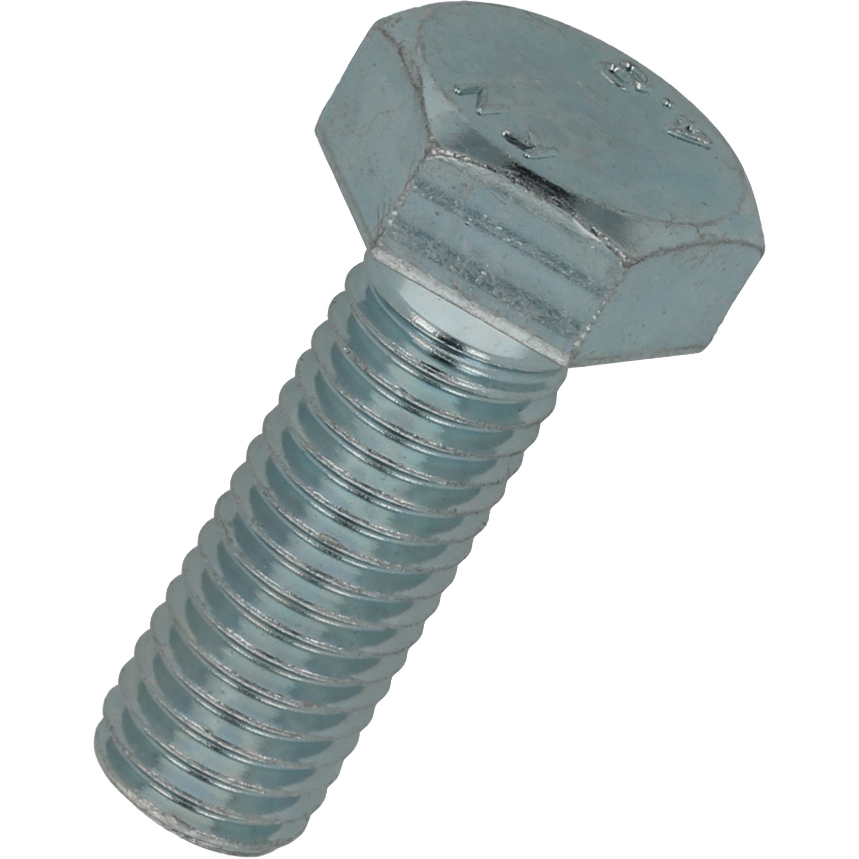 三価クロメートメッキ六角ボルト 0001000Y200030 六角ボルト 全ねじ 三価クロメートめっき (少量パック