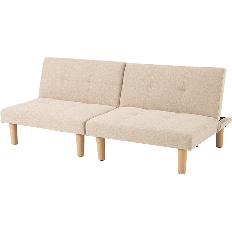 LSF-4440BE-2S 1台で4役!2分割できるソファベッド 3段階リクライニング