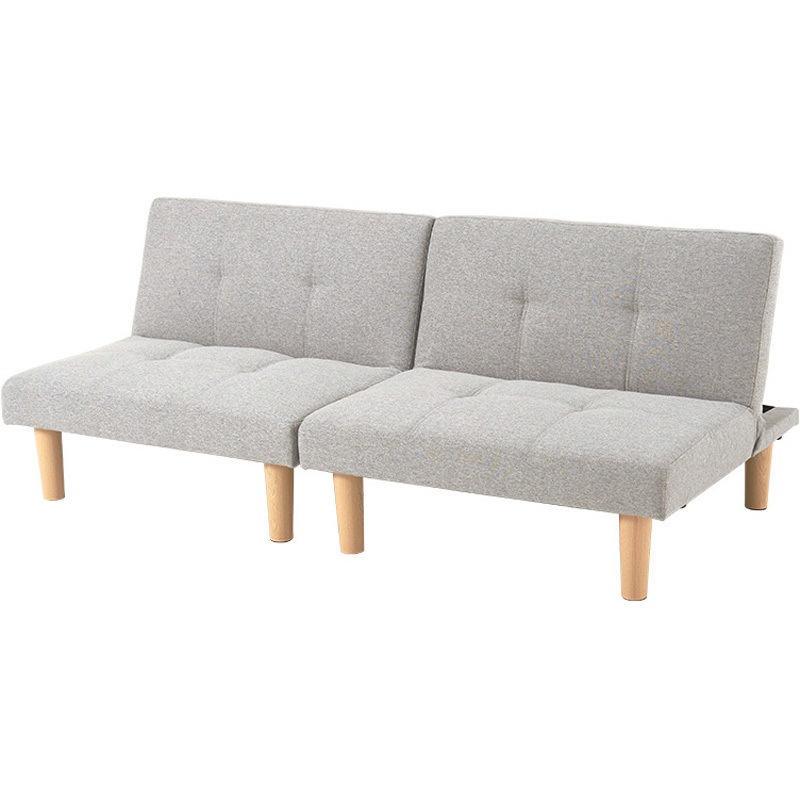 LSF-4440LGY-2S 1台で4役!2分割できるソファベッド 3段階