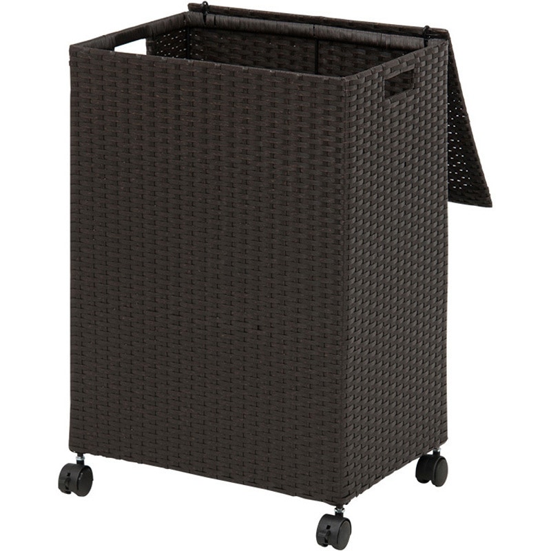 ふた付きランドリーボックス 幅50cm 萩原 ランドリー収納 【通販