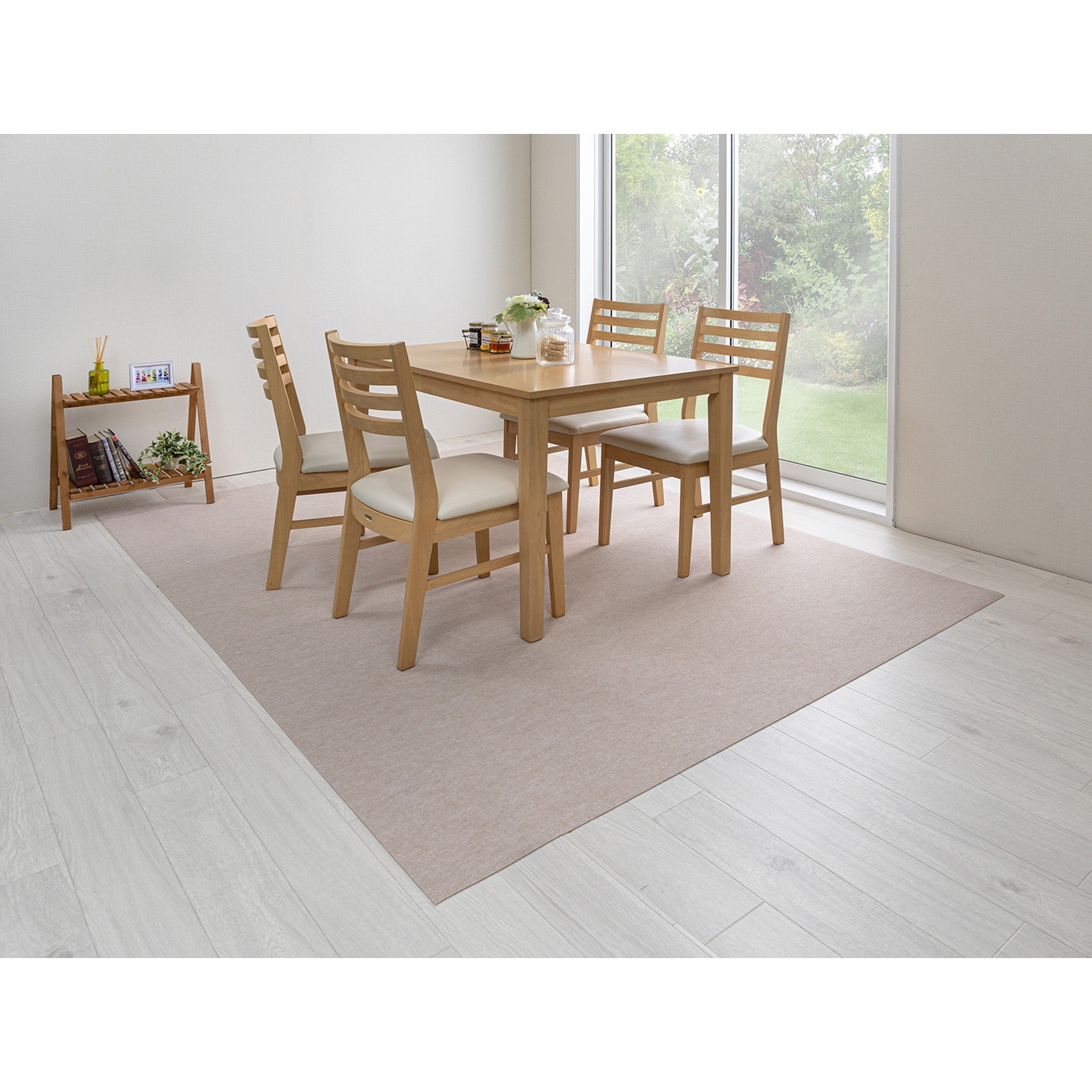 KO-06 キッチンマット サンコー[日用品] ライトベージュ色 寸法60 