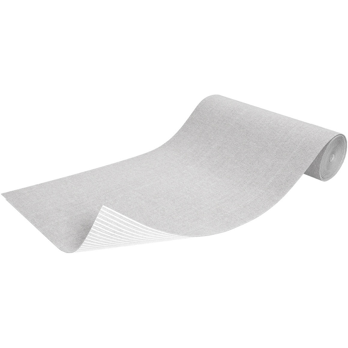 KP-42 おくだけ吸着ロングマット サンコー ライトグレー色 寸法600