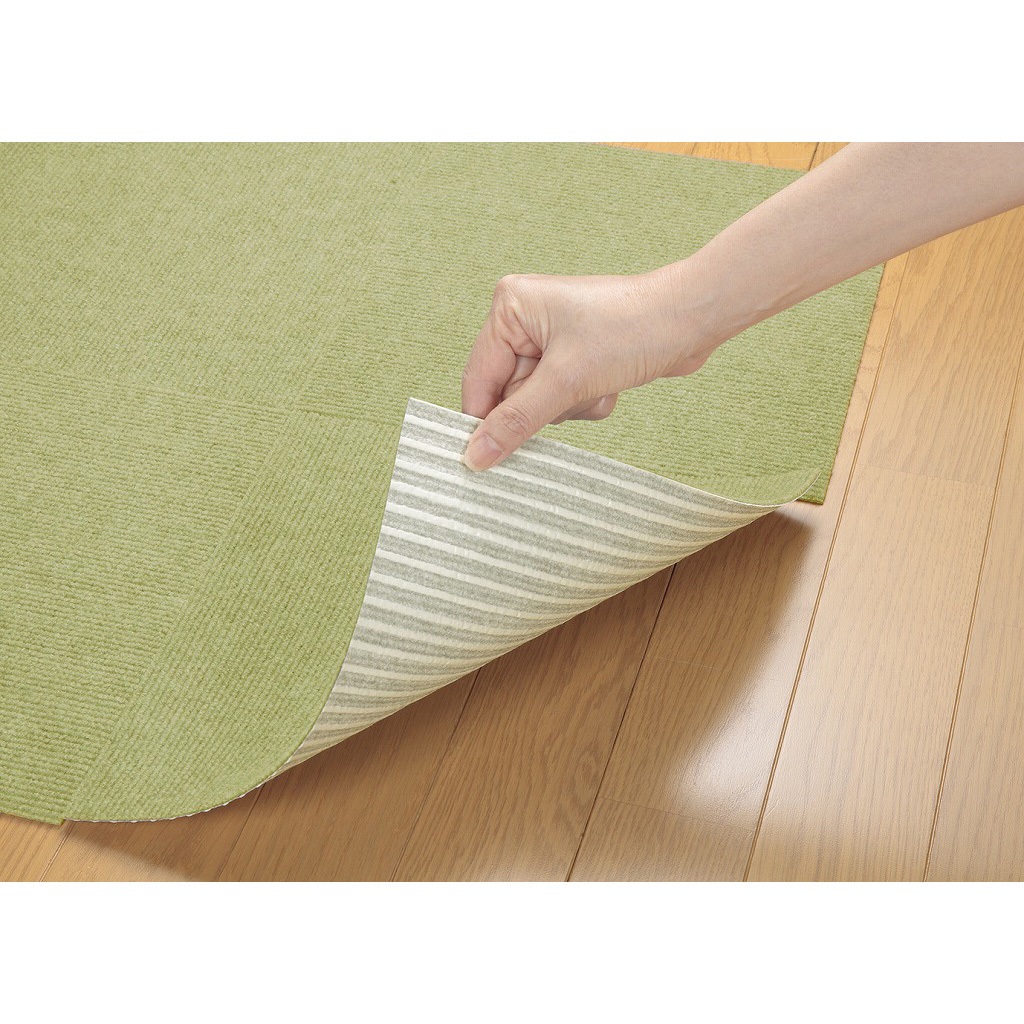 KH-17 タイルマット45×45cm サンコー[日用品] グリーン色 1個(10枚) KH