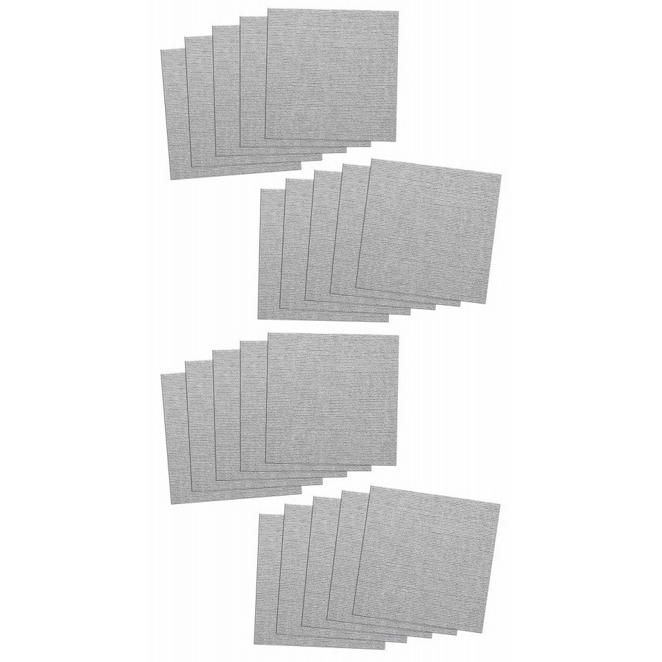 KP-96 タイルマット45×45cm サンコー ライトグレー色  1個(20枚) KP-96