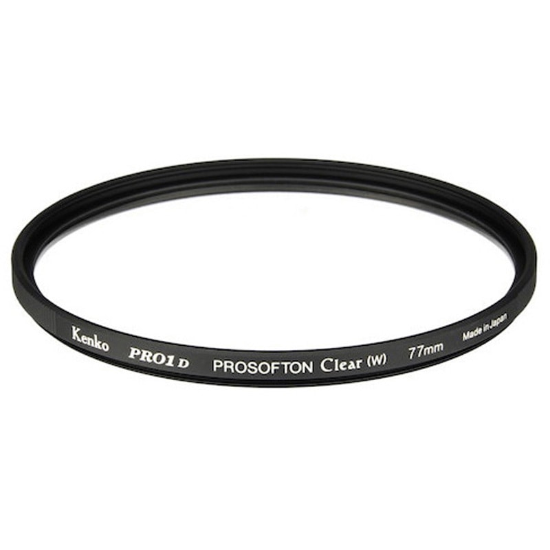 ソフト効果用 レンズフィルター PRO1Dプロソフトンクリア(W)(薄枠) Kenko(ケンコートキナー) フィルター直径77mm