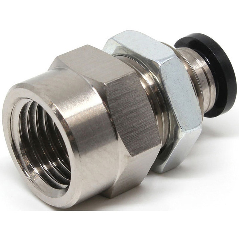 PMF6-02 メス隔壁ストレート PISCO(ピスコ) 標準タイプ Rc チューブ外