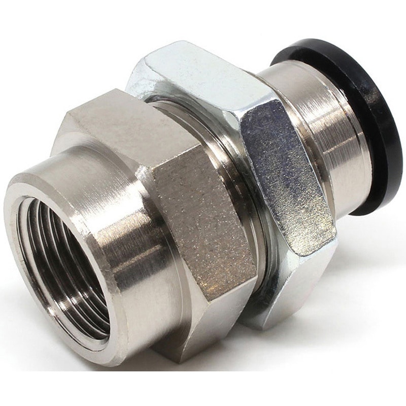 PMF12-03W メス隔壁ストレート PISCO(ピスコ) 標準タイプ Rc チューブ外径12mm 1袋(10個) PMF12-03W