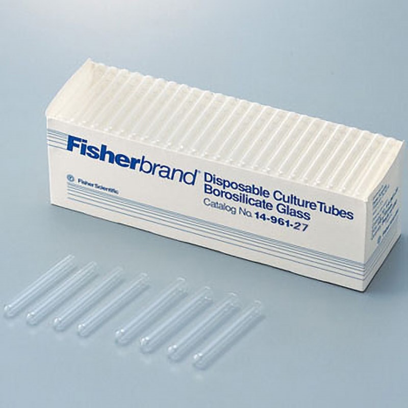 14-961-27 ガラスチューブ(直口) Thermo Fisher Scientific 10mL 1箱