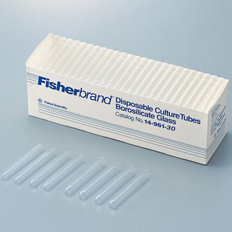 14-961-30 ガラスチューブ(直口) Thermo Fisher Scientific 19mL  1箱(1000本) 14-961-30