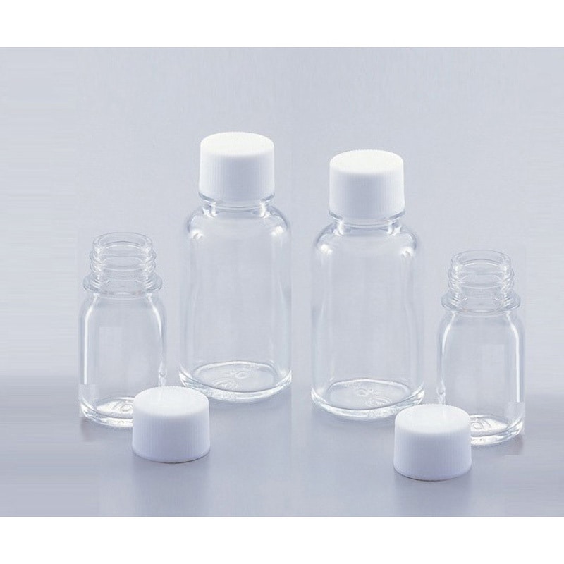 TK-20 細口規格瓶 マルエム[理化学・容器] 20mL 1箱(100本) - 【通販