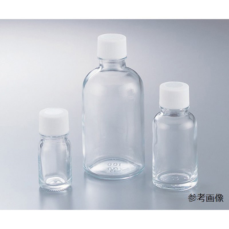 LT-60 細口規格瓶 マルエム(理化学・容器) 60mL 1箱(100本) - 【通販モノタロウ】