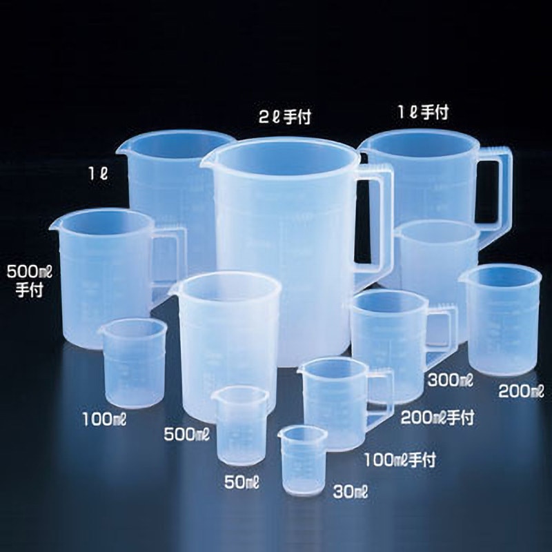 サンプラ　ＰＦＡ手付ビーカー　２Ｌ　11114E 1個 サンプラ PFA手付ビーカー2L (1個) 品番：11114 64-3681-05 サンプラ