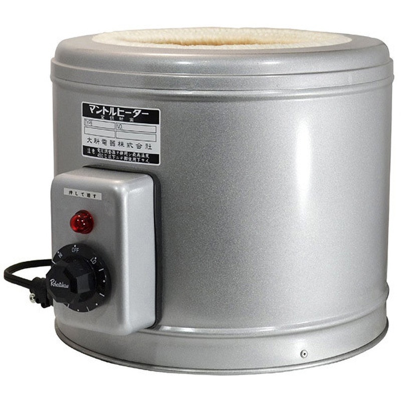 アズワン マントルヒーター(フラスコ用入力調節器付き) HF-300T (1-4184-01) 《研究・実験用機器》
