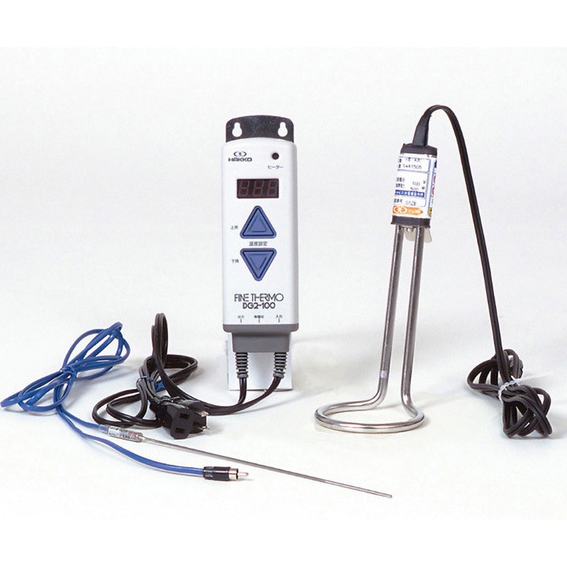 SWS1503 ステンレスパイプヒーター(A型水用・温度コントローラーセット) 1台 アズワン 【通販モノタロウ】