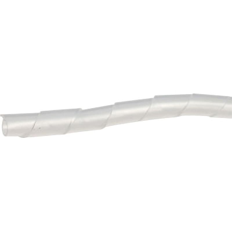 中古 美品 Kikuboshi TR スパイラル 6mm SPT-8 スパイラルチューブ 未来工業 ナチュラル色 1巻 SPT-8