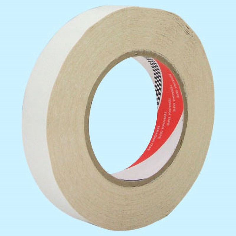 No.711 布両面テープ No.711 寺岡製作所 屋外使用可 粗面 スフ基材 ゴム系 白色 テープ幅20mmテープ長さ15m 1箱(50個)