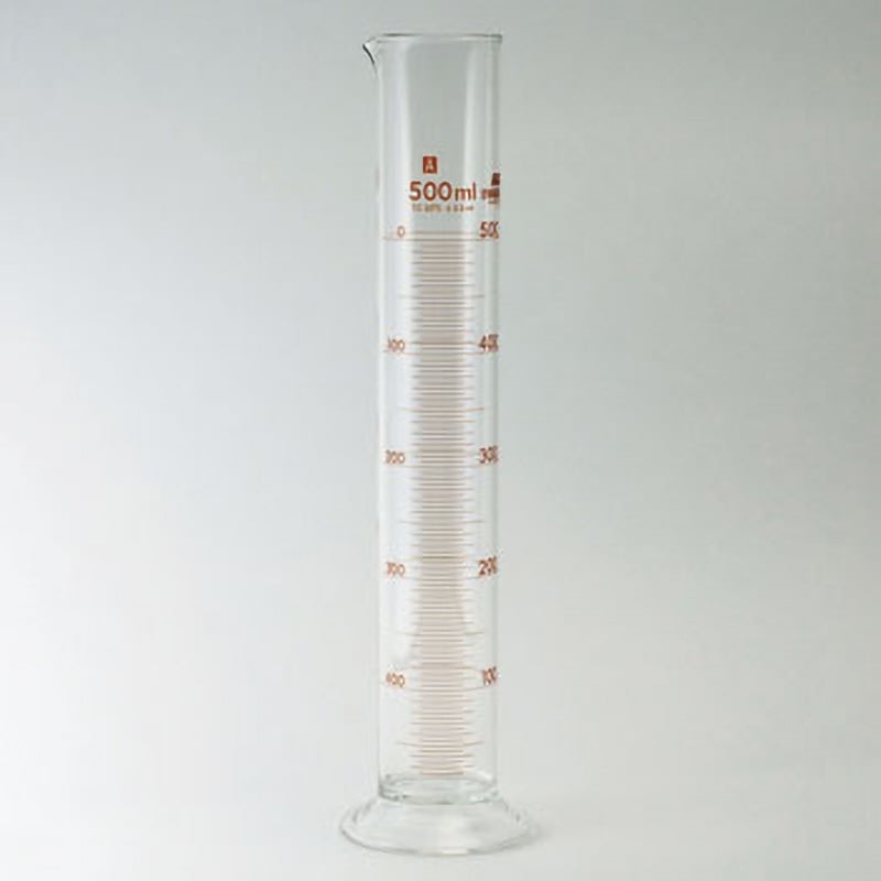 日本全国送料無料商品 特集 3022CYL500E メスシリンダー(ニューエクセレント) IWAKI(AGC 研究用容器・計量器
