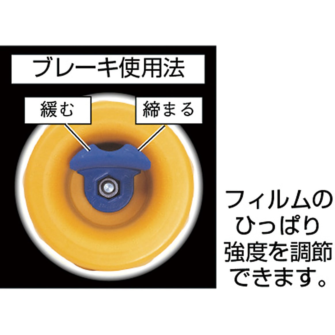 TSD-773 ストレッチフィルムホルダー TRUSCO 1セット(2個) TSD-773